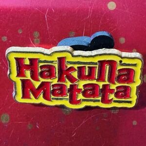 Disney Collectible Pin - The Lion King Icons - Hakuna Matata #125353